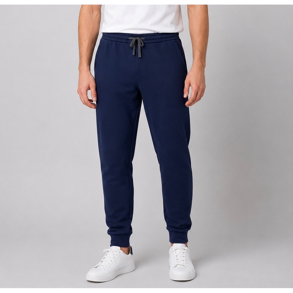 Bonobos Homestretch Jogger Mens XL Blue Trouser Pant Sweatpant Travel Minimalist
